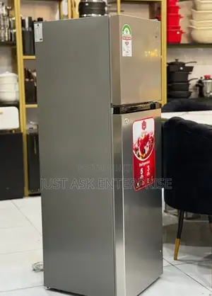 Hanmac 173l Double Door Fridge - With Lock
