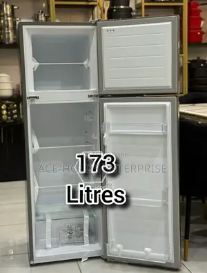 Hanmac 173l Double Door Fridge - With Lock