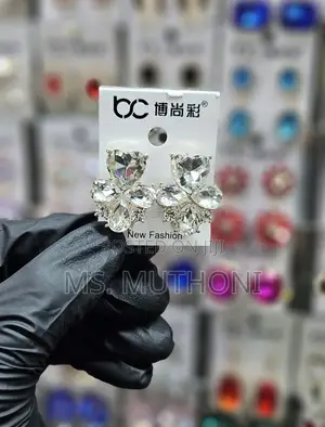 Crystal Rhinestone Stud Earrings