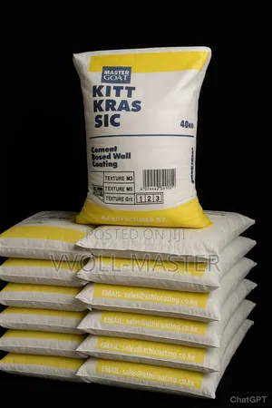 Wall Master Kitt Cement Based Textured Paint.