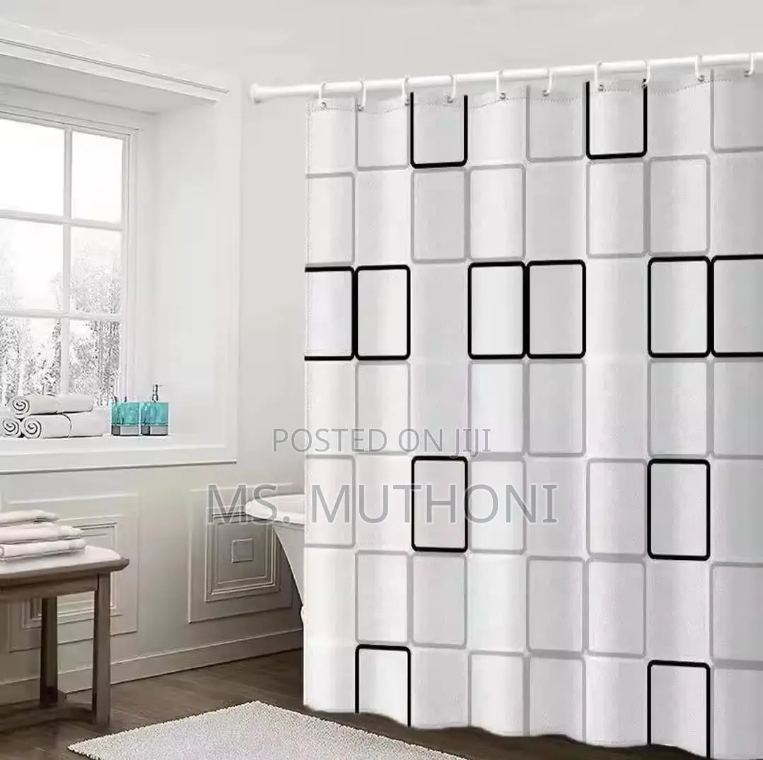 1 Pc (180x200cm ) Modern Waterproof Shower Curtain