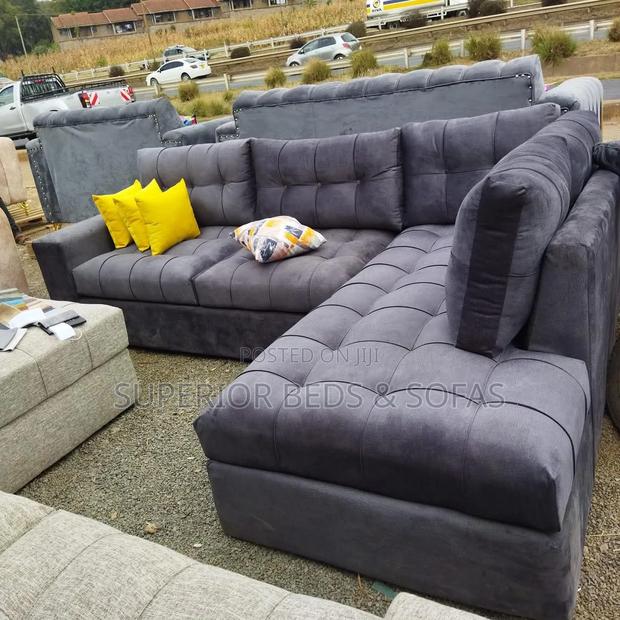 Royal Grey Corner Seat 5 Seater