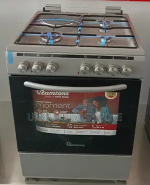 Ramtons 3g+1e 60×60 Silver Cooker – Rc/606