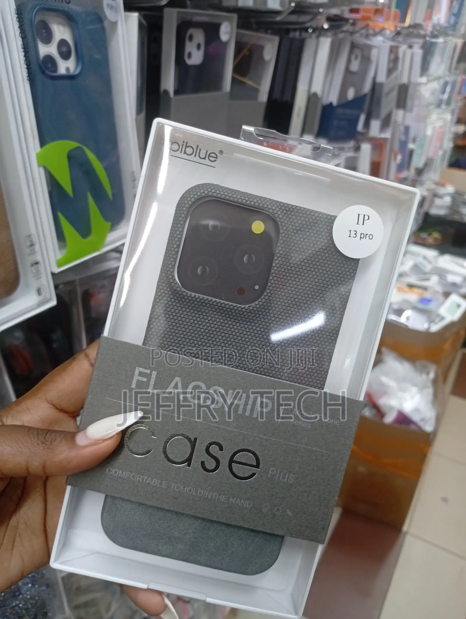 iPhone 13 Pro Shockproof, Premium Leather, Metal Frame and Microfiber