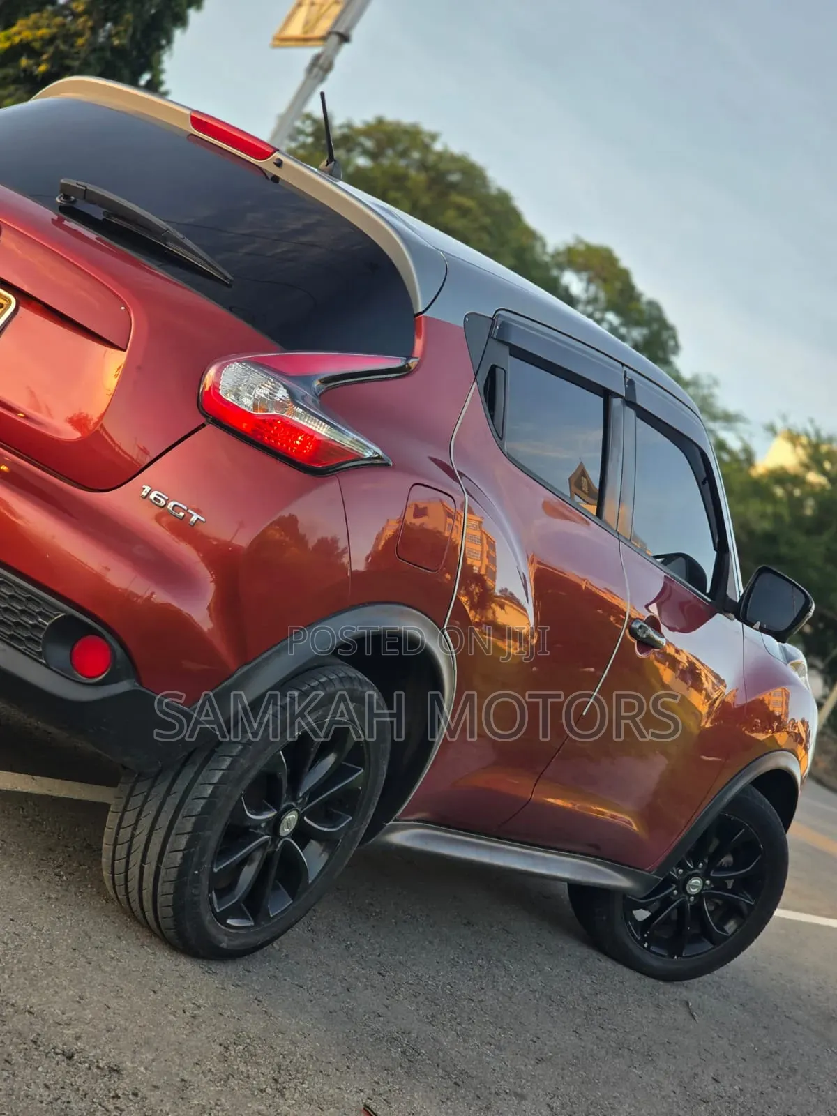 Nissan Juke 2017 Maroon