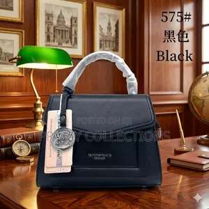 Structured Top-Handle Handbag