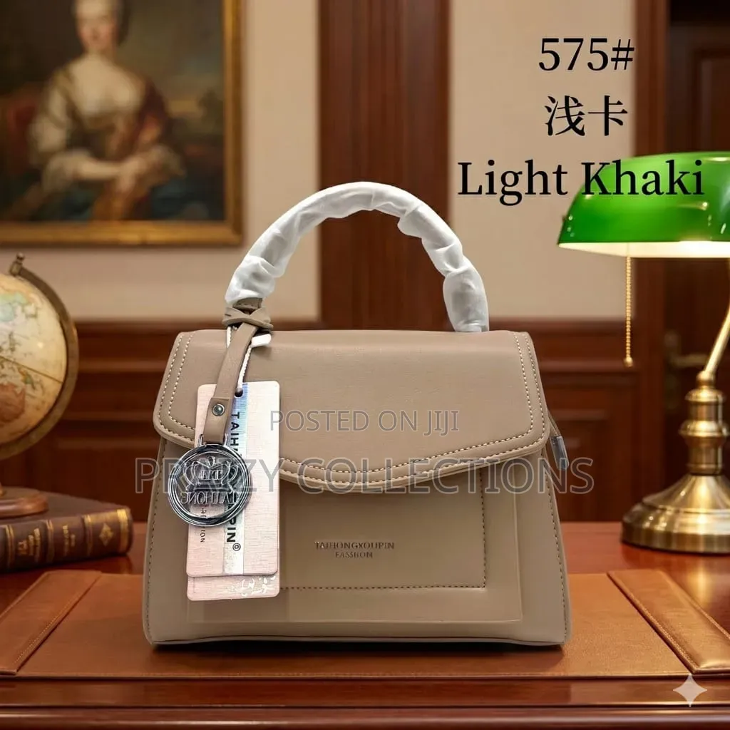 Structured Top-Handle Handbag