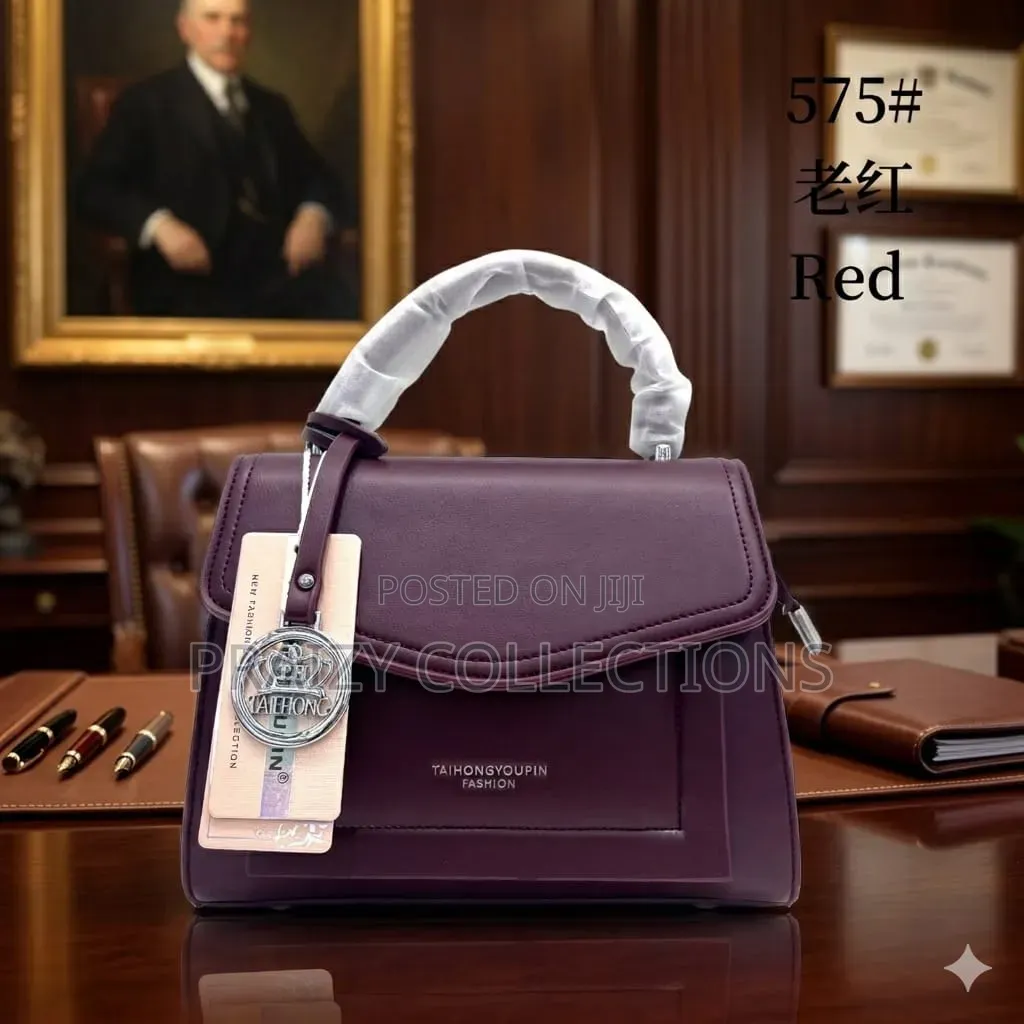 Structured Top-Handle Handbag