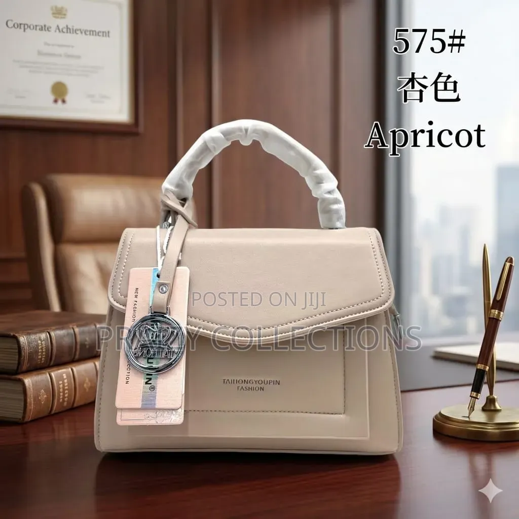 Structured Top-Handle Handbag