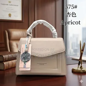 Structured Top-Handle Handbag