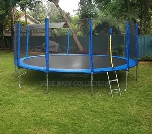 16ft Trampoline With Net – Fun Outdoor Fitness for Families