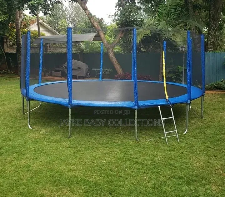 16ft Trampoline With Net – Fun Outdoor Fitness for Families