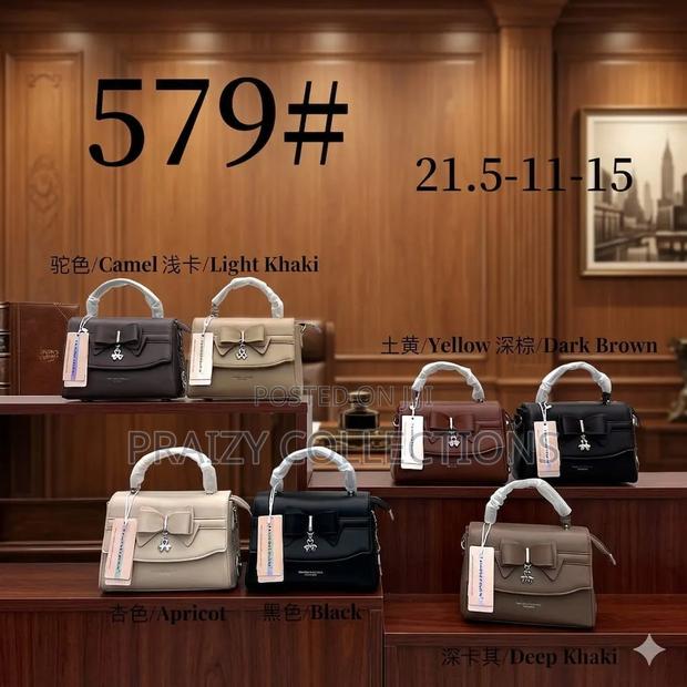 Elegant Bow-Detail Structured Handbags - thumbnail 6