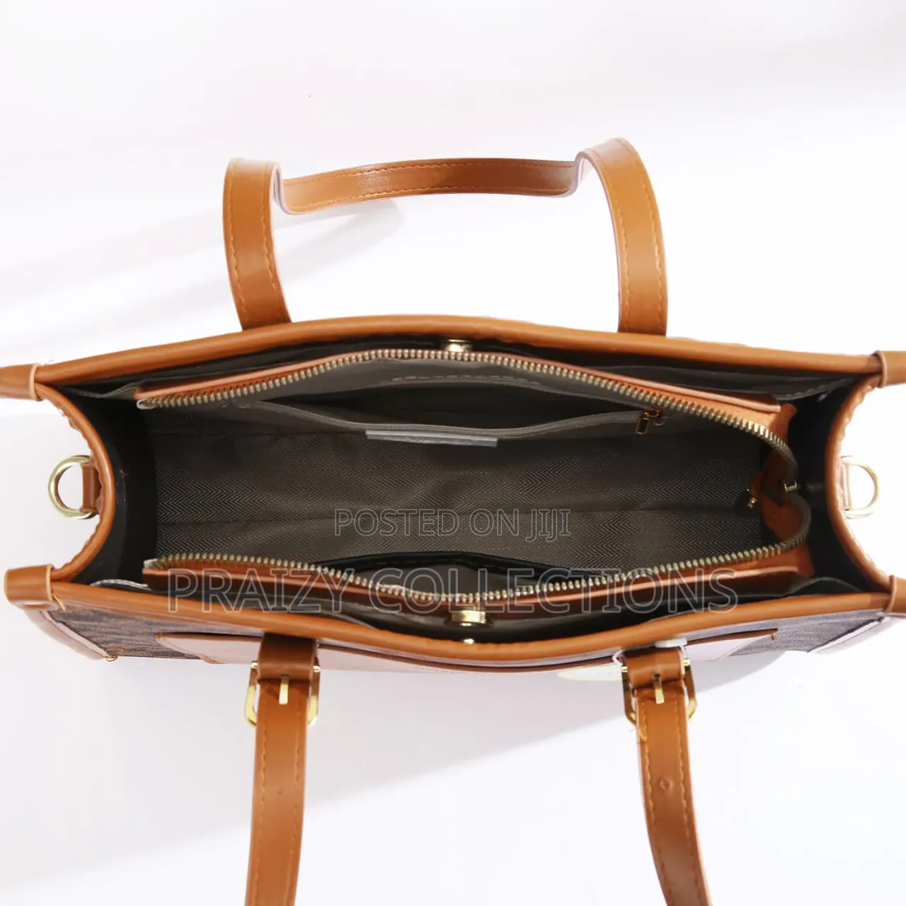 3 in 1 Grid Handbag With Long Handle