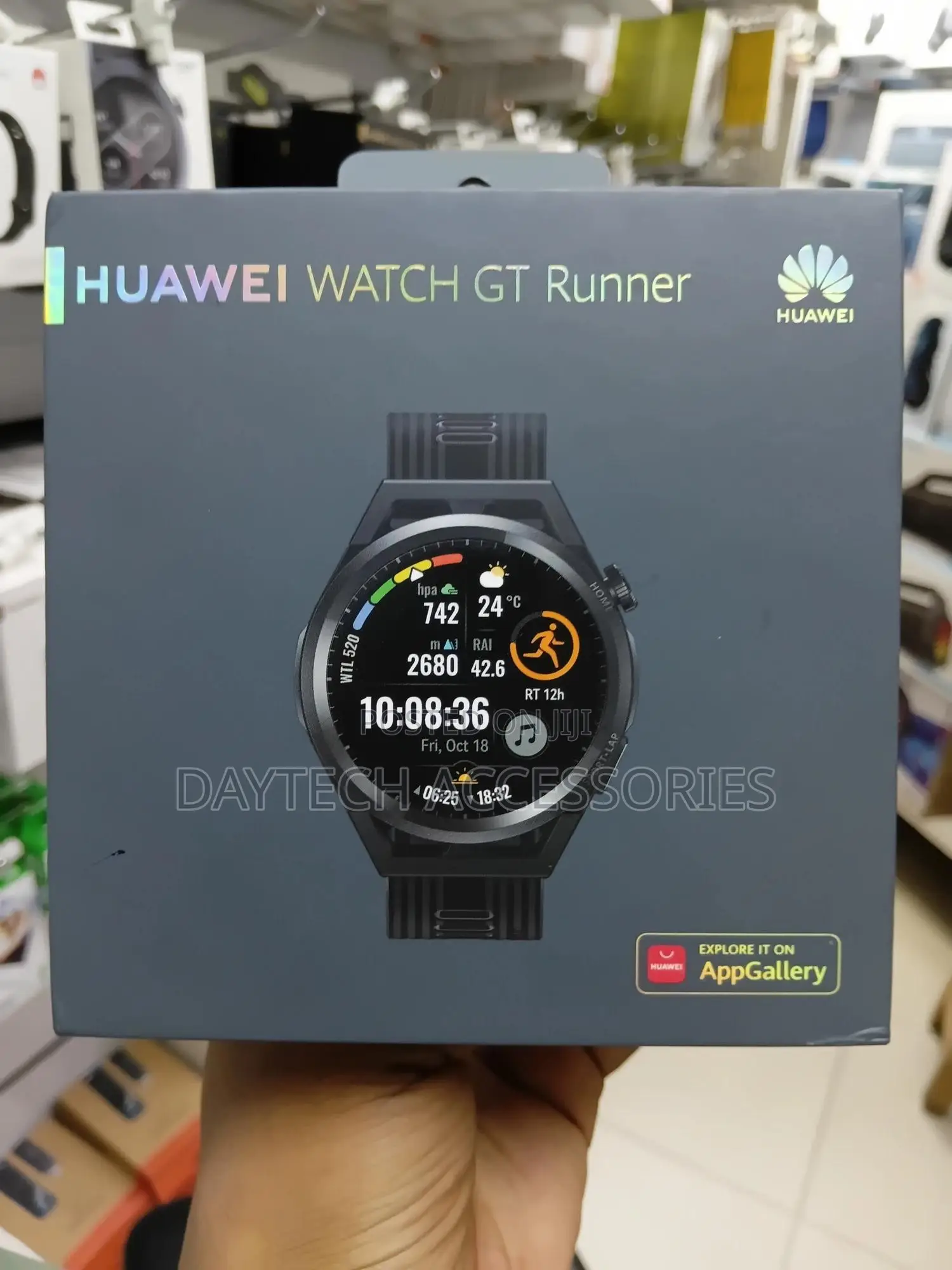 Huawei Watch Gt Runner Smartwatch Run-B19 Black