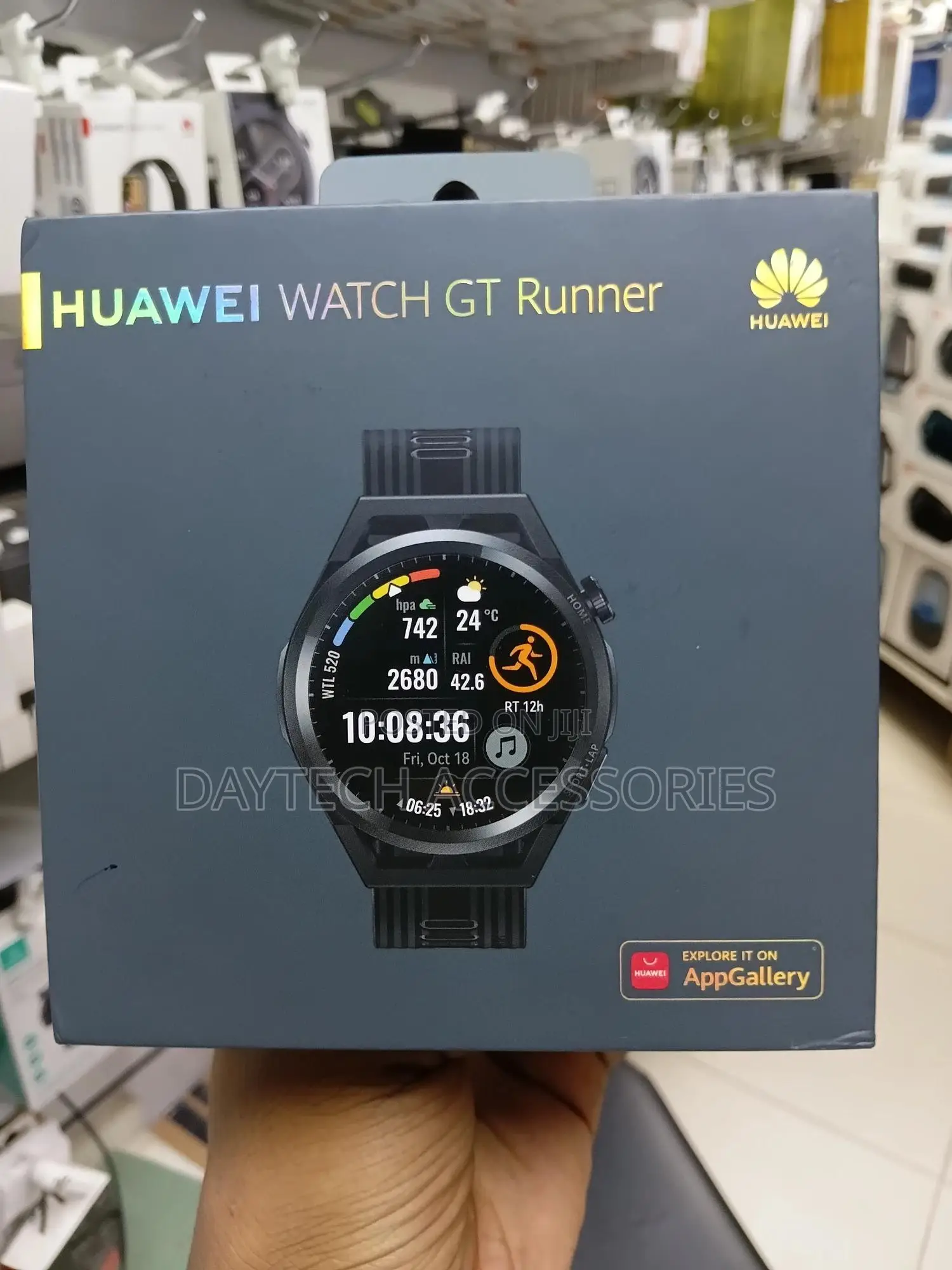 Huawei Watch Gt Runner Smartwatch Run-B19 Black