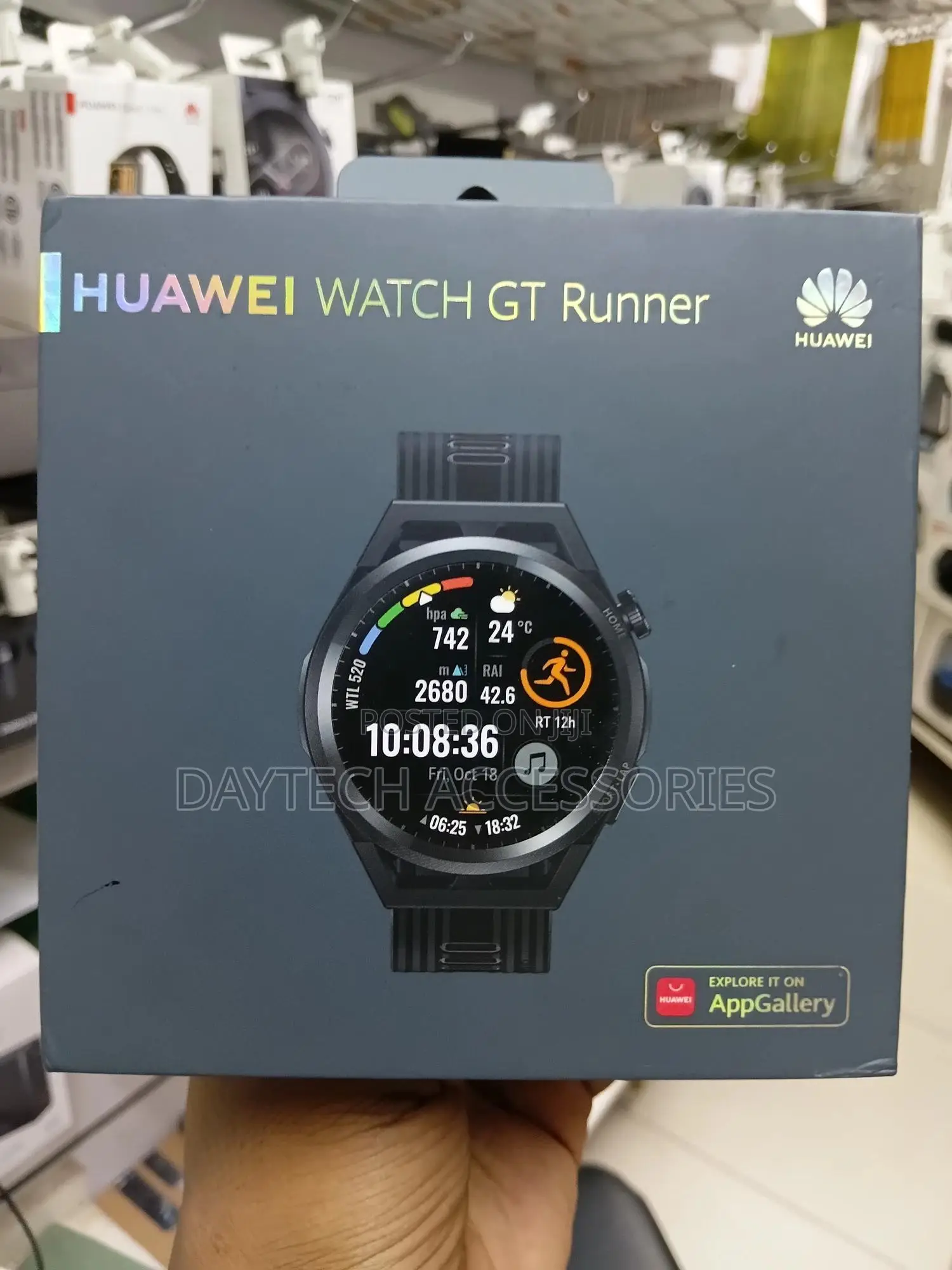Huawei Watch Gt Runner Smartwatch Run-B19 Black
