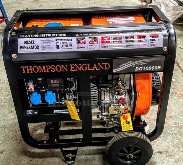 10 Kva Thompson's England Open Diesel Generator