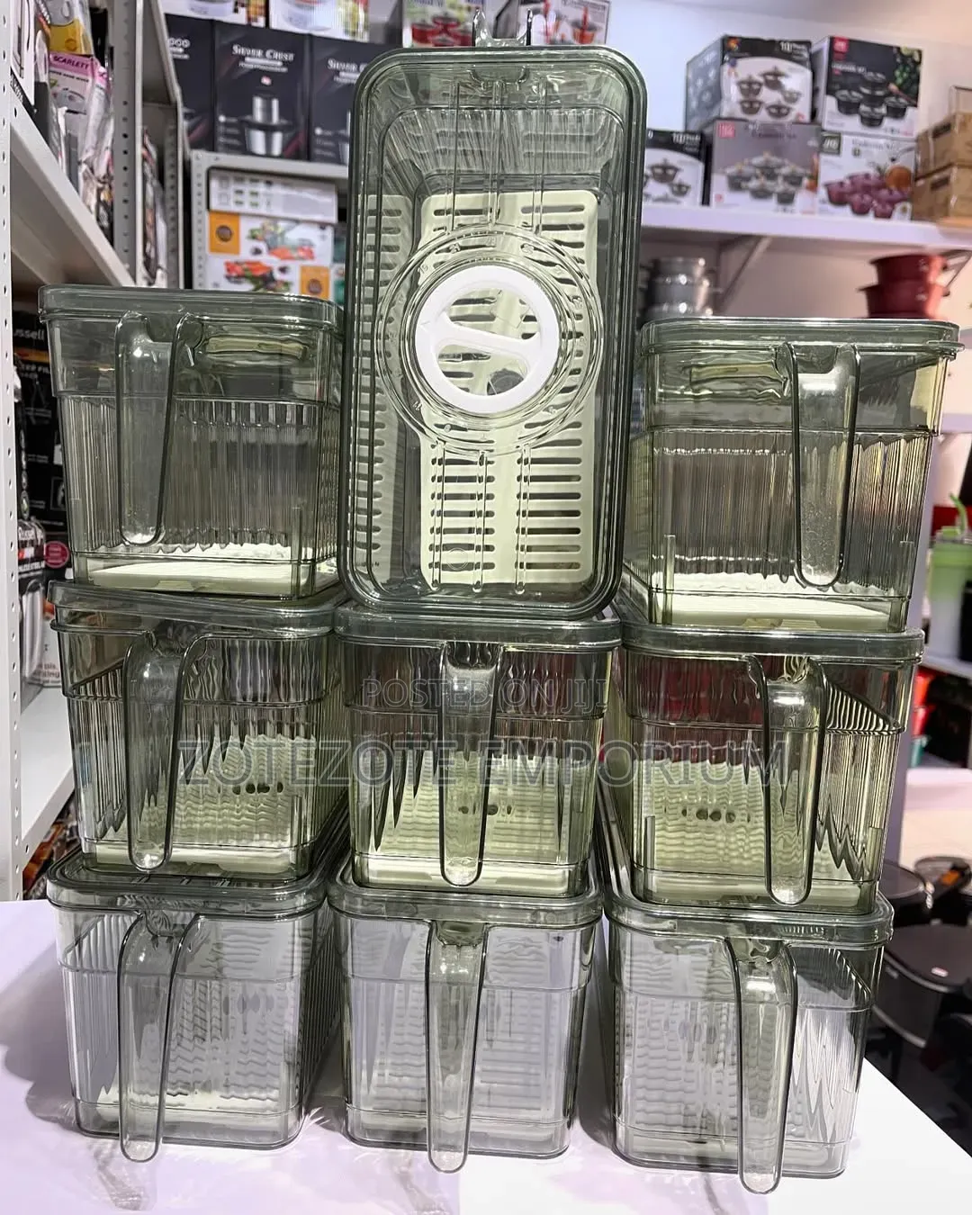 3l Acrylic Fridge Storage Container