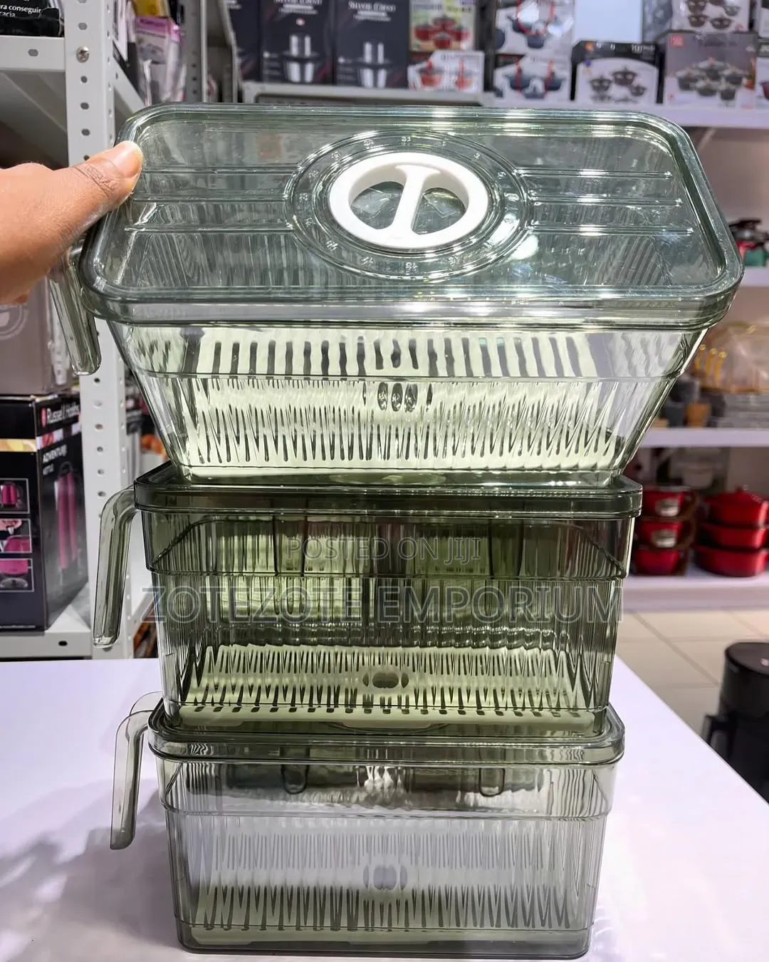 3l Acrylic Fridge Storage Container