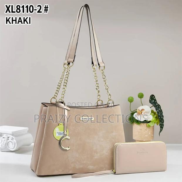 Classic Smooth Colored Handbags - thumbnail 5