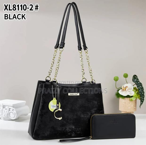 Classic Smooth Colored Handbags - thumbnail 6