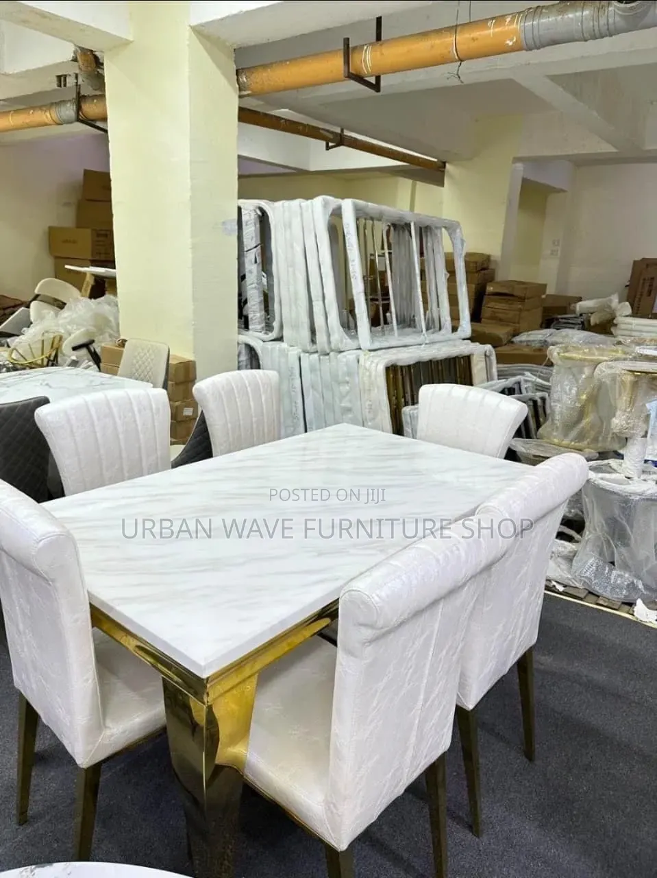 Pure White 6 Seater Family Dinner Sets