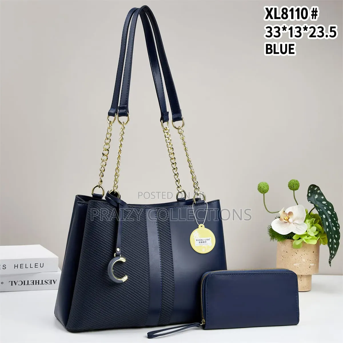 2 in 1 Handbags With Chained Handle