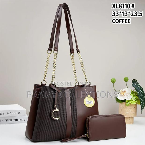 2 in 1 Handbags With Chained Handle - thumbnail 4