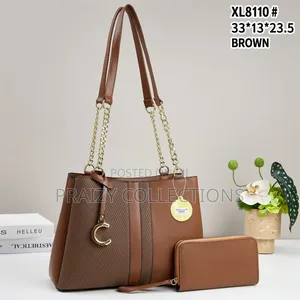 2 in 1 Handbags With Chained Handle