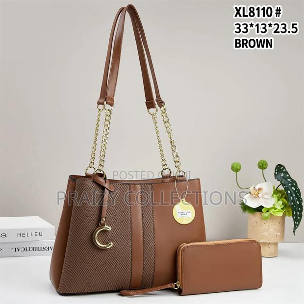 2 in 1 Handbags With Chained Handle - thumbnail 5