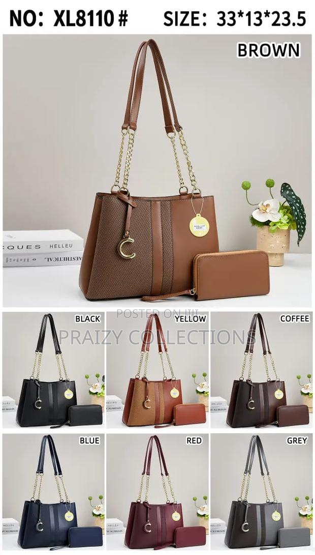 2 in 1 Handbags With Chained Handle - thumbnail 8