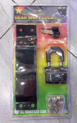 Gear Lever Immobilized Antitheft Lock