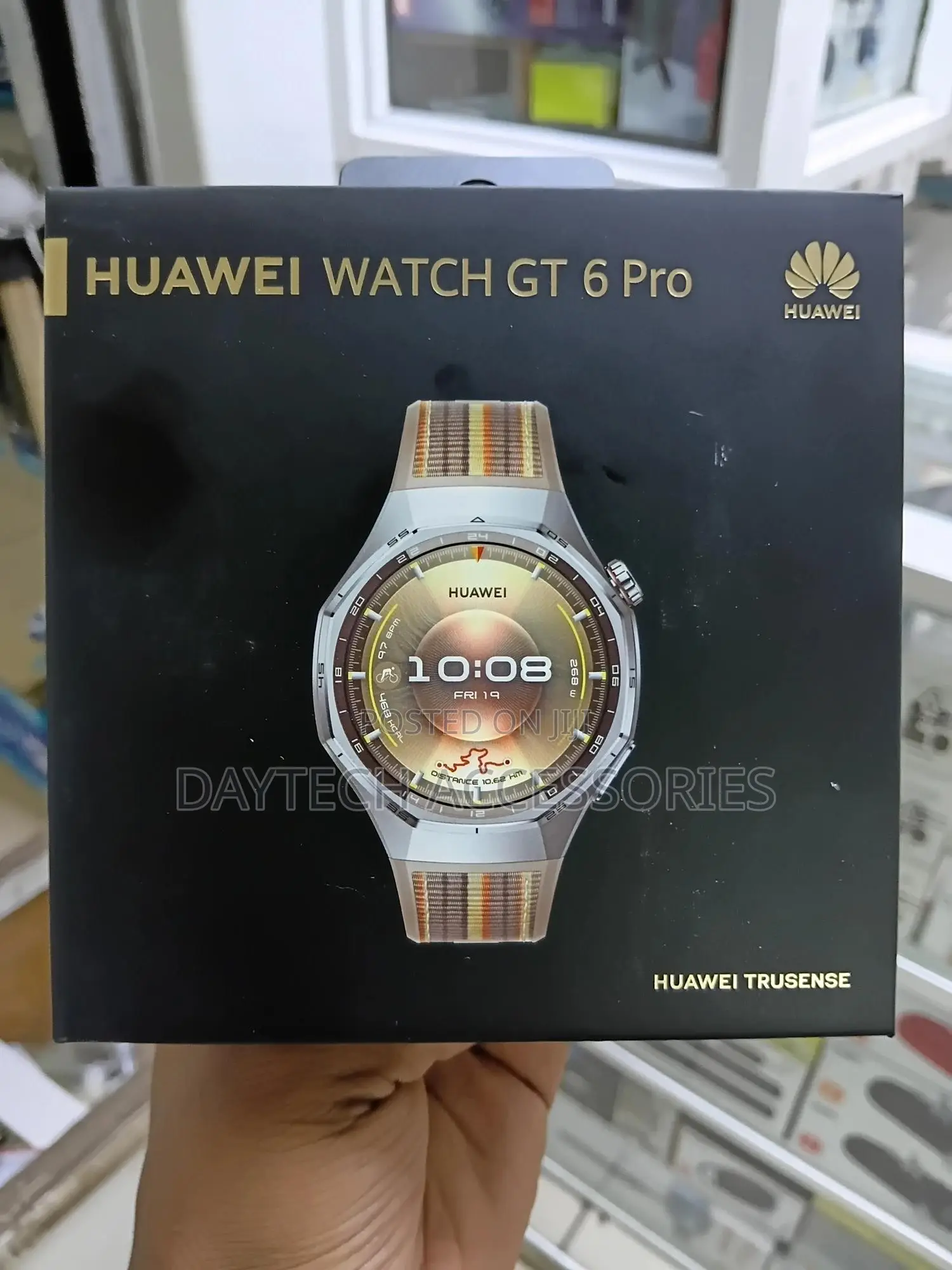 Huawei Gt 6 Pro Brown 46mm Smartwatch.