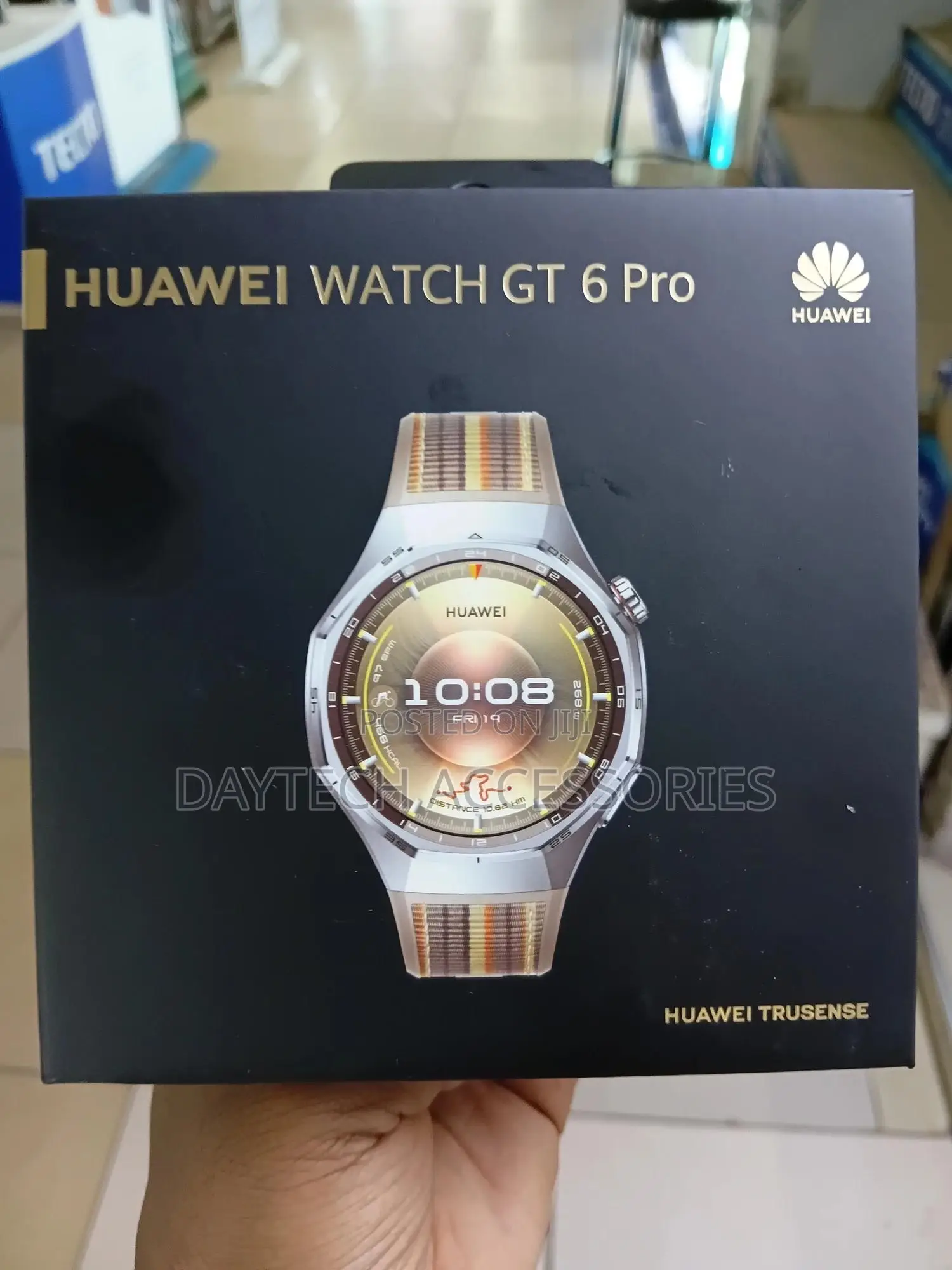 Huawei Gt 6 Pro Brown 46mm Smartwatch.