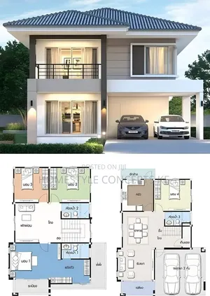 Budget Friendly Modern House Plans Render Floor Plans 3d Models