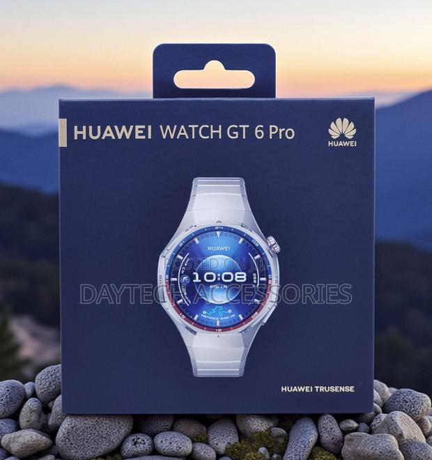 Huawei Watch Gt 6 Pro 46mm Titanium Alloy Case With Titanium Strap.