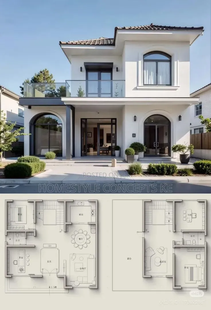 Budget Friendly Modern House Plans Render Floor Plans 3d Models