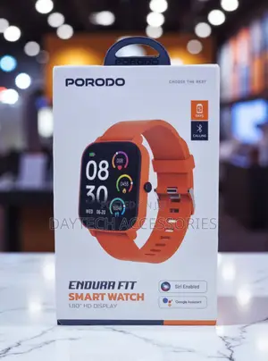 This Is a Porodo Endura Fit Smartwatch With a 1.8-Inch Display.