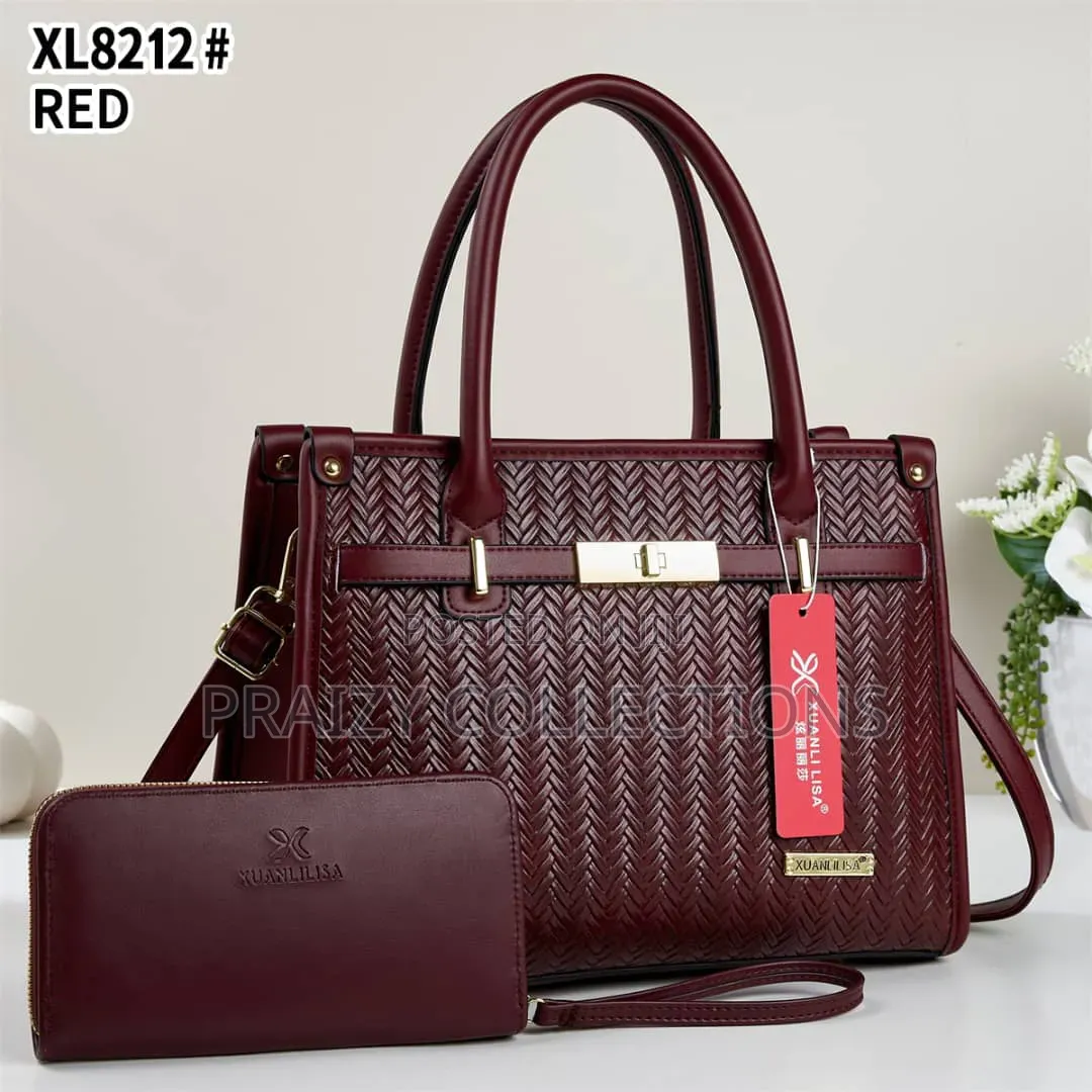 Patterned Formal Handbag