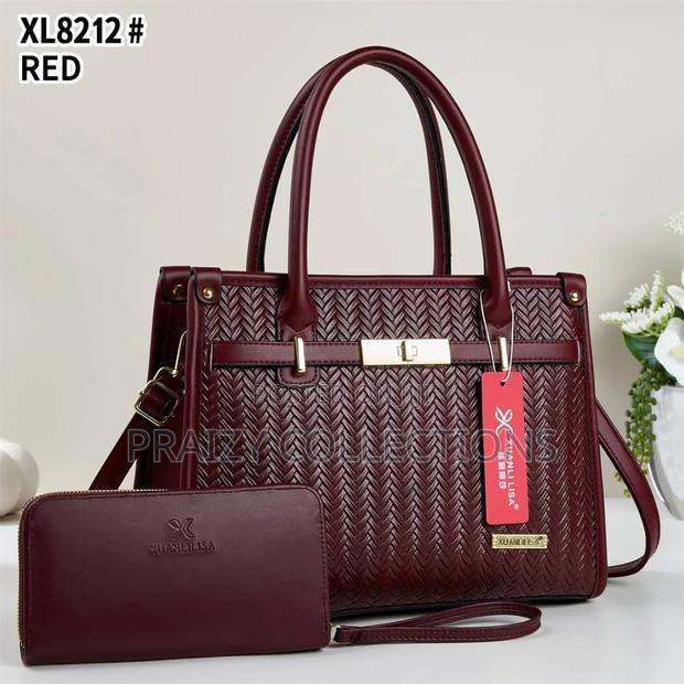 Patterned Formal Handbag - main view