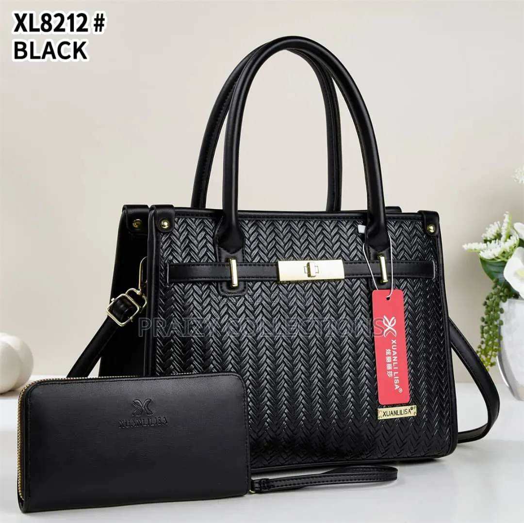 Patterned Formal Handbag