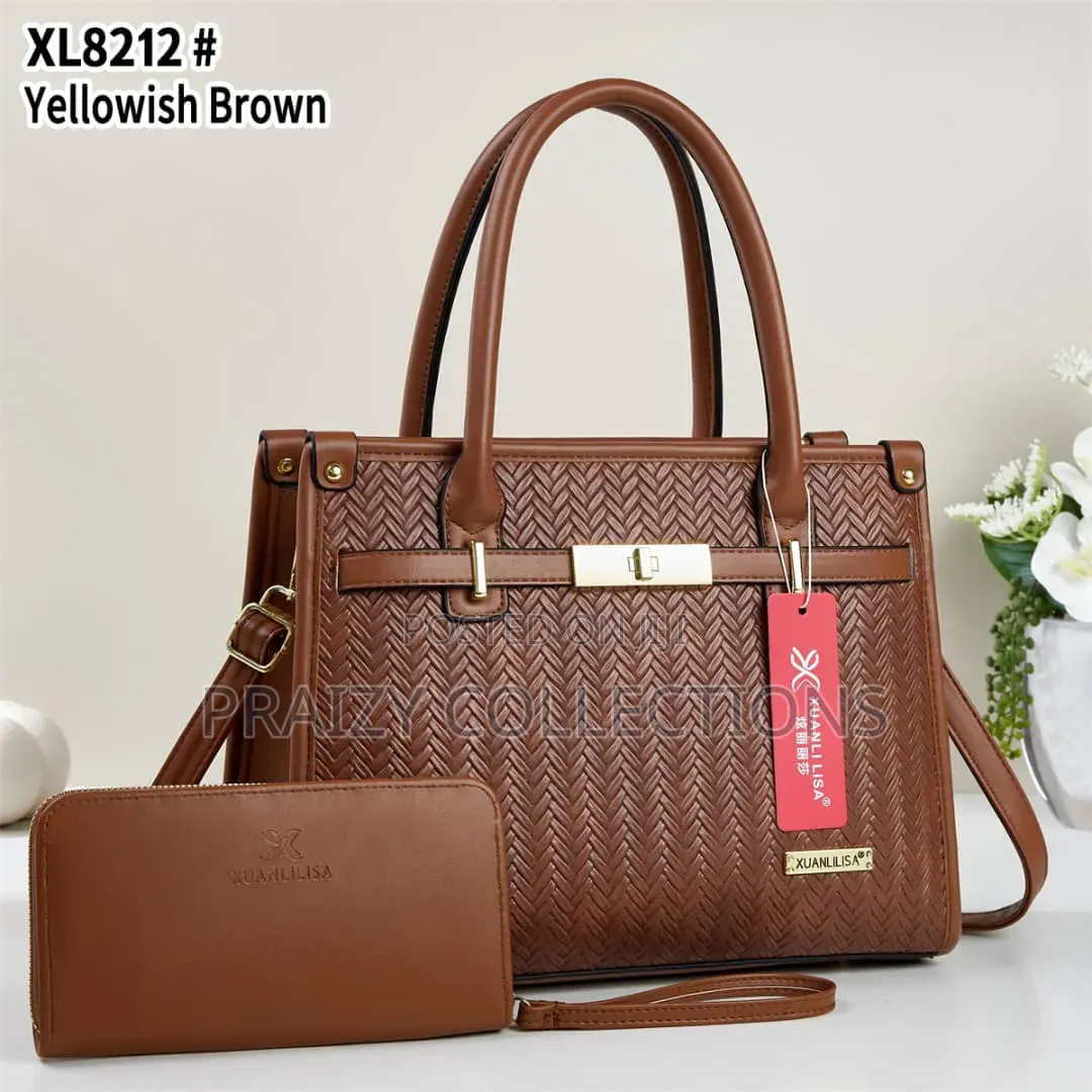 Patterned Formal Handbag