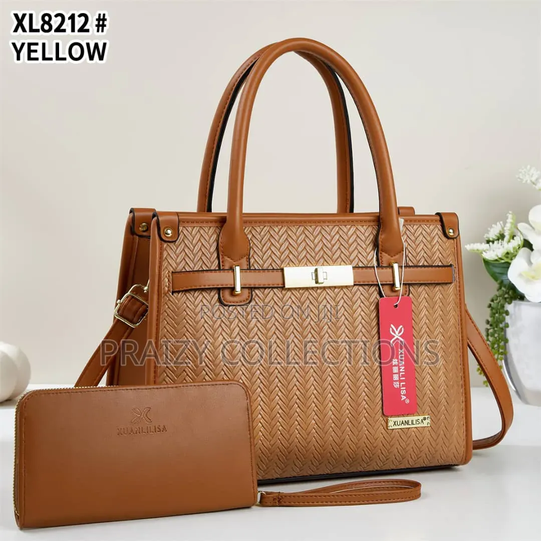 Patterned Formal Handbag