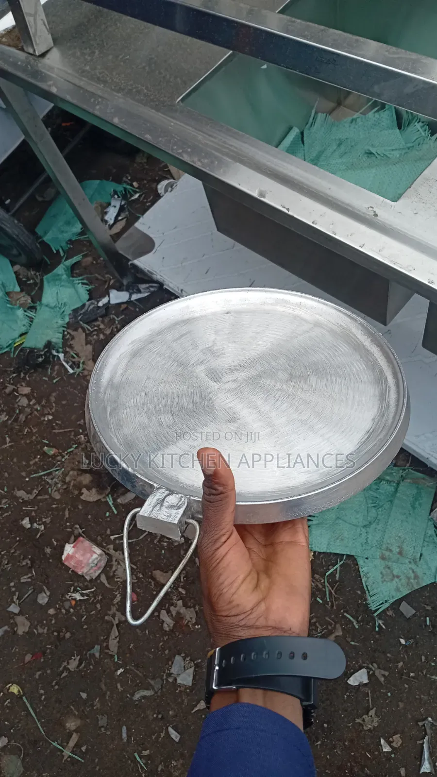 Heavy Duty Aluminium Chapati Pan.