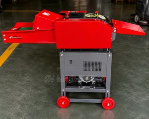 Heavy Duty Chaff Cutter With Gear and Conveyer Belt (Motor/Engine)