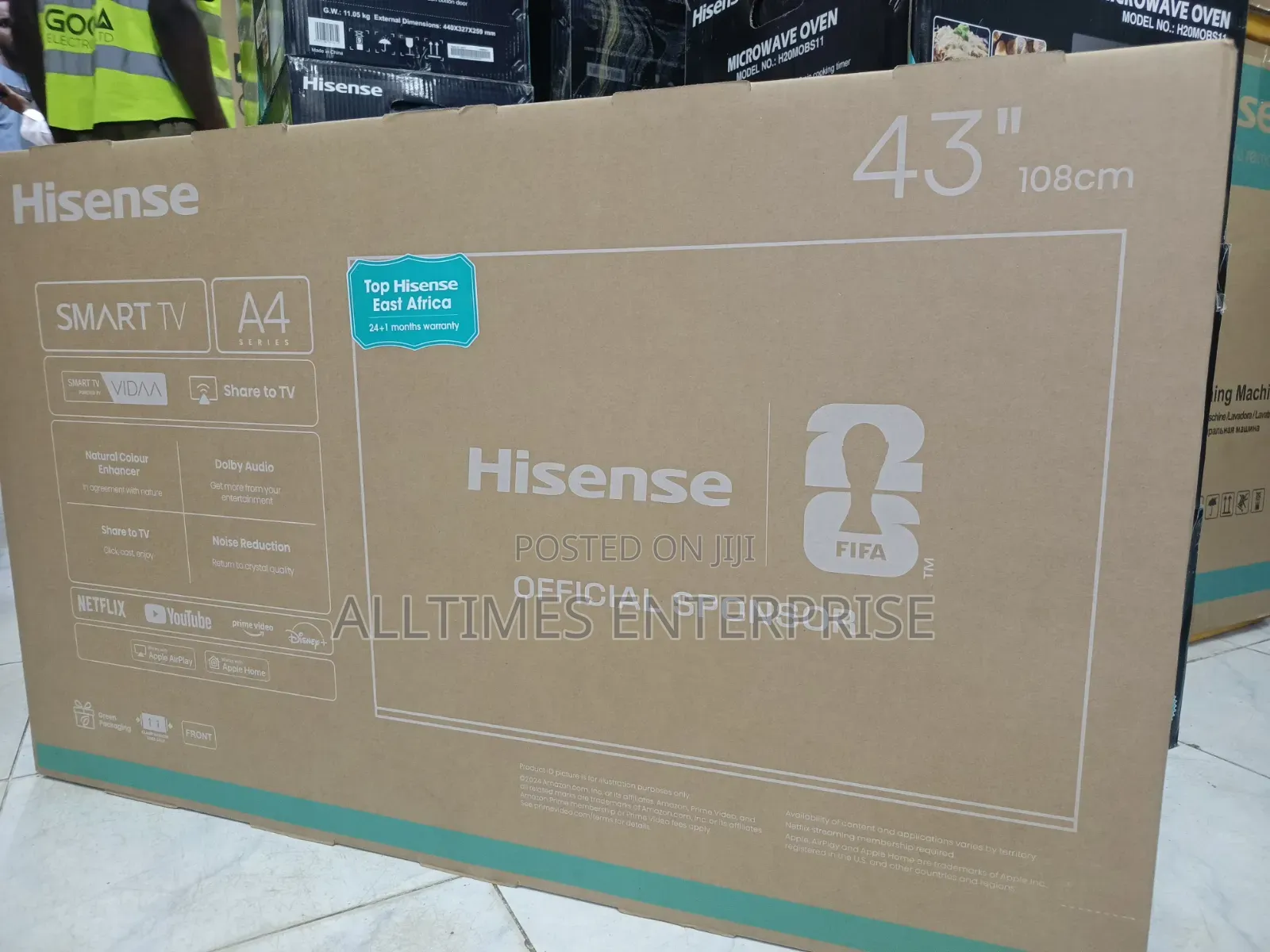 Hisense 43 Inches A4 Smart Tv