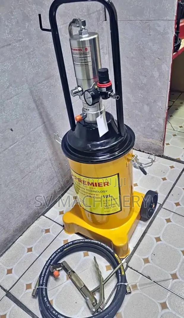 Heavy Duty 12l Pneumatic Grease Bucket/Pump