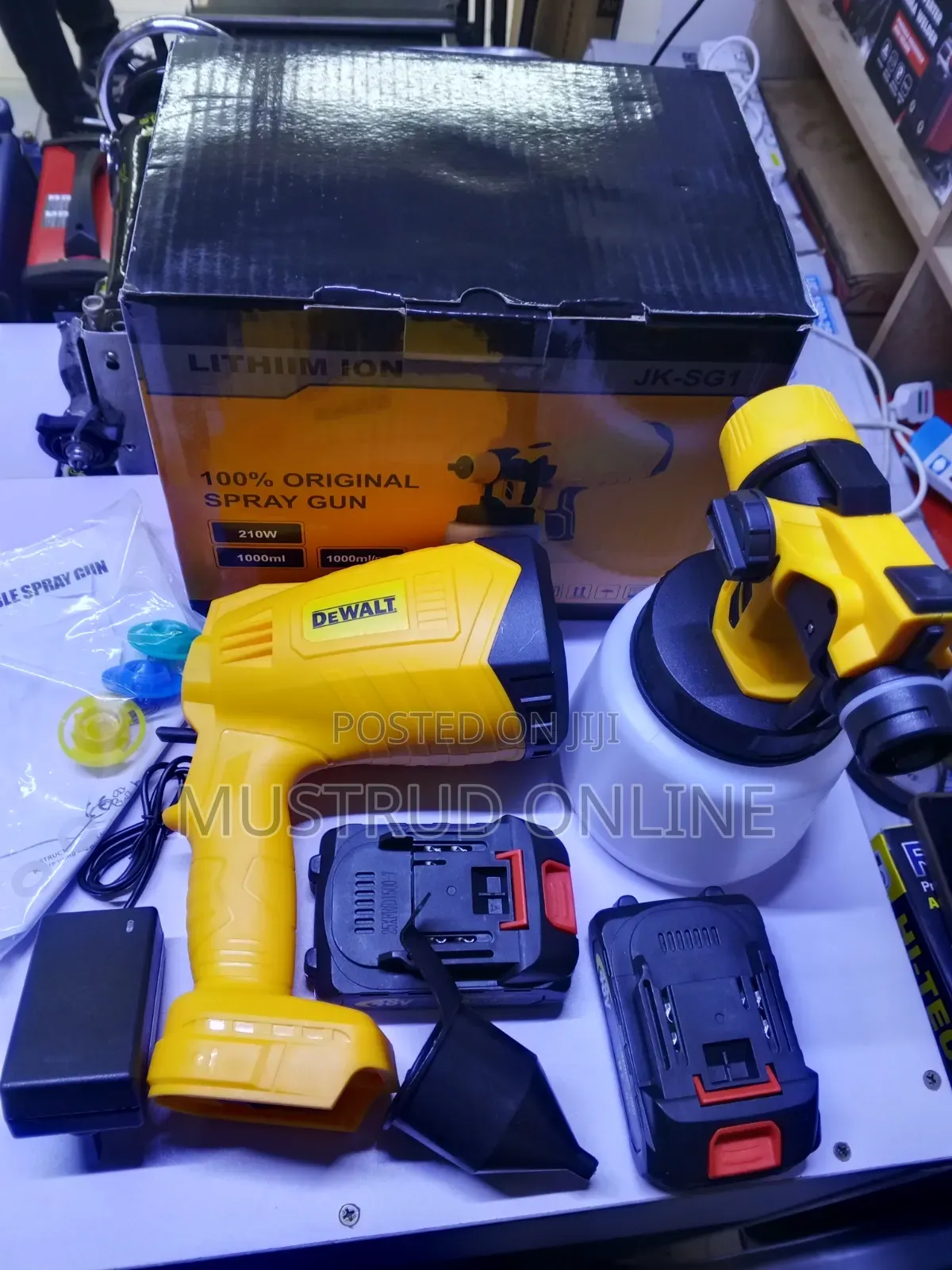 Efficient Cordless Spray Gun