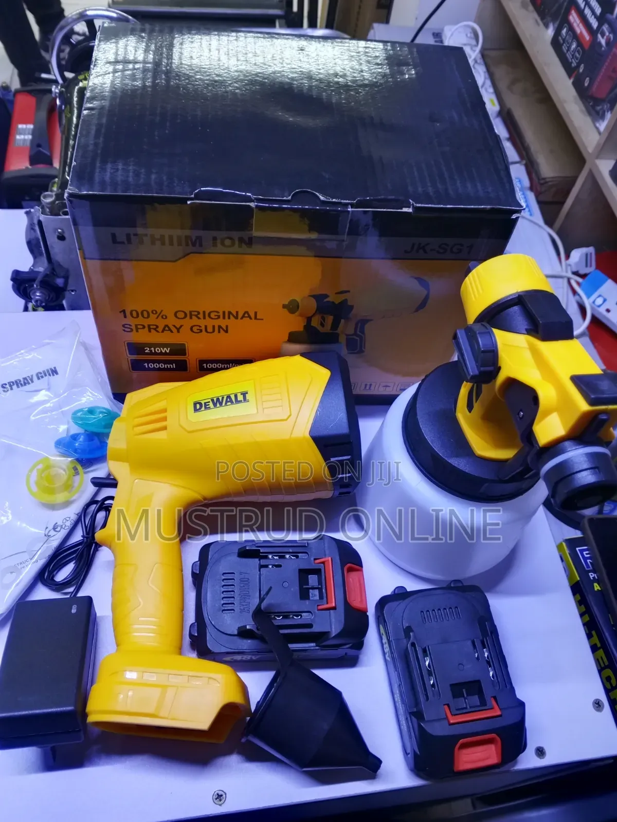 Efficient Cordless Spray Gun